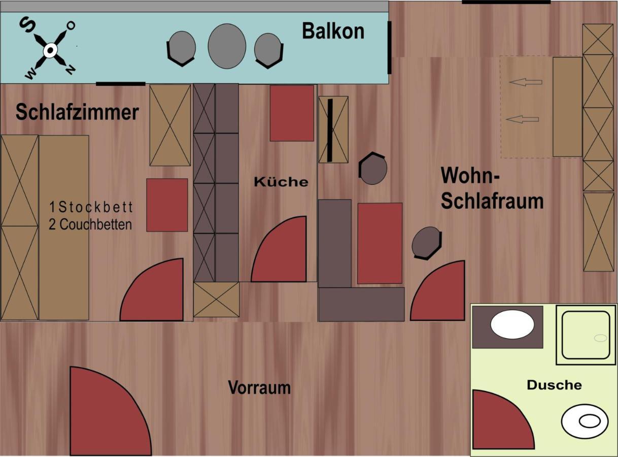 Zugspitz-arena Haus Schachtkopf Appartement *